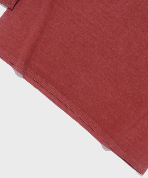 CARGOBROS FOR WOMAN(カーゴブロスフォーウィメン)の「ピグメントシボリオーバーサイズ長袖Tシャツ(ピンク)(Tシャツ/カットソー・レディース・その他・FREE)」の5枚目の写真