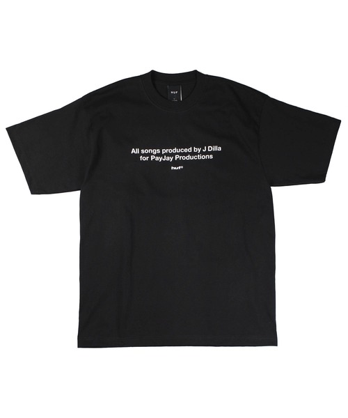 HUF(ハフ)の「【C-HUF3】【HUF/ハフ】HUF X J DILLA STUDIO TEE TS02745(Tシャツ/カットソー・メンズ・ブラック・SMALL/XX-LARGE/X-LARGE/LARGE/MEDIUM)」の2枚目の写真