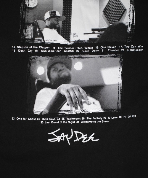 HUF(ハフ)の「【C-HUF3】【HUF/ハフ】HUF X J DILLA STUDIO TEE TS02745(Tシャツ/カットソー・メンズ・ブラック・SMALL/XX-LARGE/X-LARGE/LARGE/MEDIUM)」の10枚目の写真