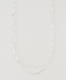 quip queint（クイップクエイント）の「【QUIP QUEINT/クイップ クエイント】two chain necklace（ネックレス）」