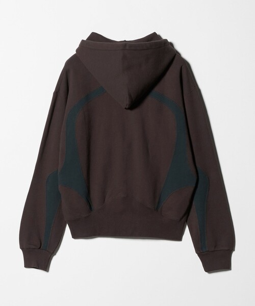 Russell Athletic × NVRFRGT × monkey time＞パネル ジップ フーディー