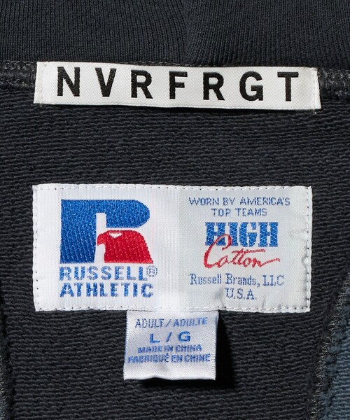 セール】＜Russell Athletic × NVRFRGT × monkey time＞パネル ジップ