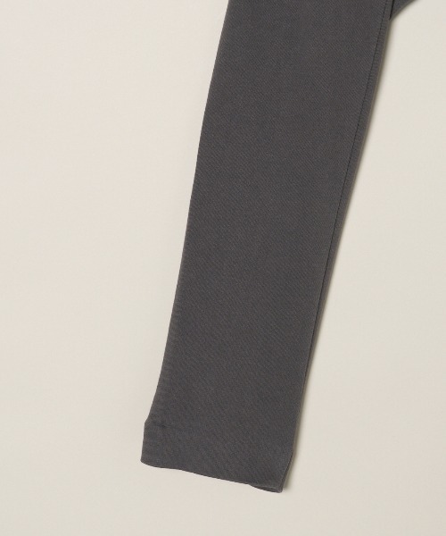 three dots（スリードッツ）の「スフレコットン ジャケット（テーラードジャケット・メンズ・ブラック系その他/ブラック・LARGE/MEDIUM）」の6枚目の写真