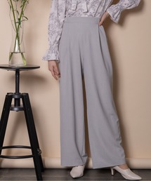 anni plus（アニープラス）の「ワンタックワイドパンツ【SET可】（スーツパンツ）」