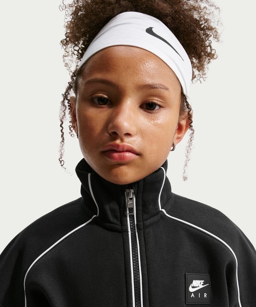 NIKE（ナイキ）の「ナイキ NIKE ナイキ YTH エア フリース トラック ジャケット（ジャージ・キッズ・ブラック・130cm/140cm/150cm/160cm）」の3枚目の写真