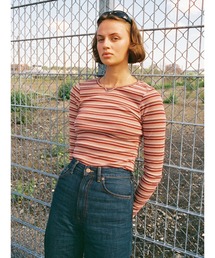 Nudie Jeans/ヌーディージーンズ Jessy LS T / ロングスリーブT / Wine