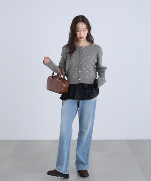 FREE'S MART（フリーズマート）の「◆ティアードフリル２ＷＡＹビスチェ（シャツ/ブラウス・レディース・ブラック/ホワイト/ブラック系その他・FREE）」の13枚目の写真