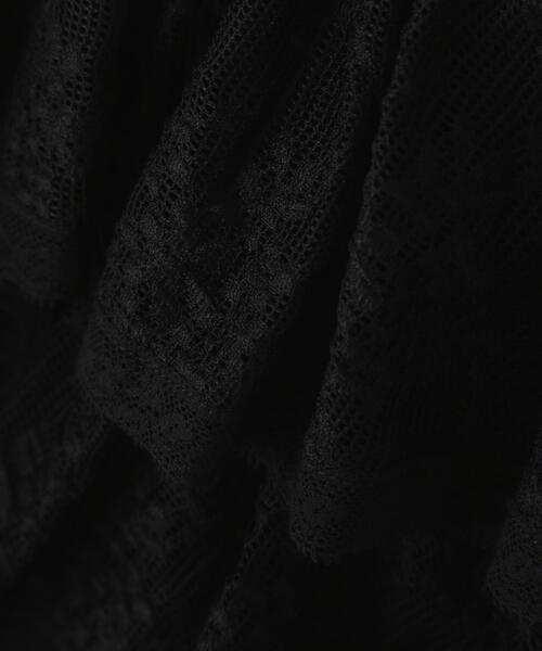 FREE'S MART（フリーズマート）の「◆ティアードフリル２ＷＡＹビスチェ（シャツ/ブラウス・レディース・ブラック/ホワイト/ブラック系その他・FREE）」の16枚目の写真