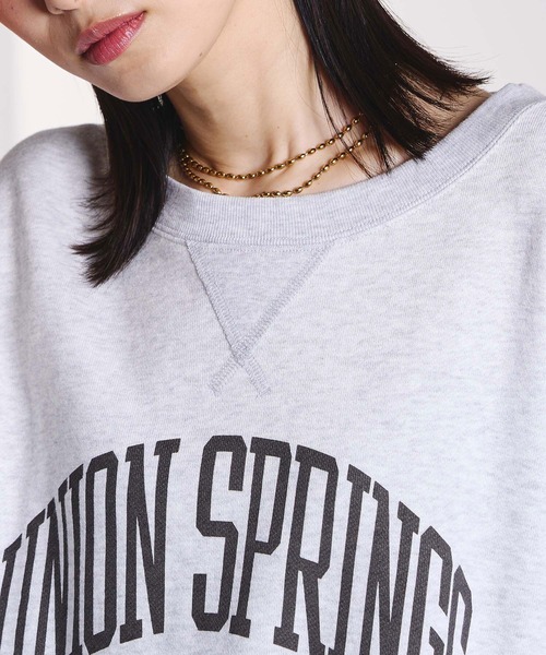 Champion（チャンピオン）の「ROSEBUD x champion H/S SWEAT（スウェット・レディース・グレー/ブラック/ライトブルー/ブラウン・ONE SIZE）」の18枚目の写真