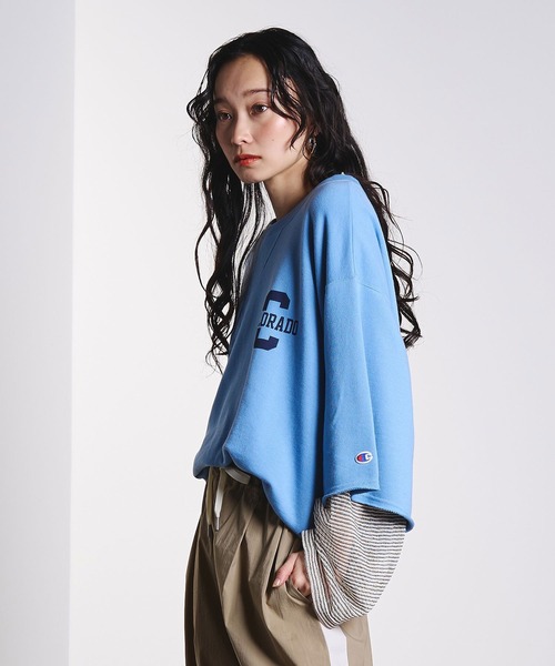ROSEBUD x champion H/S SWEAT（スウェット）｜Champion（チャンピオン