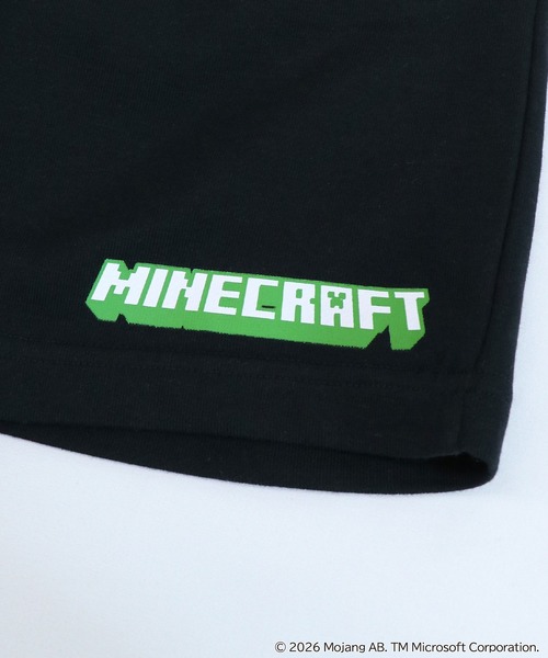 RUGGEDWORKS(ラゲッドワークス)の「《マインクラフト》キッズ キャラクターポケット ハーフパンツ スポーツ裏毛(スウェットパンツ・キッズ・スミクロ/ブラック・110/160/150/140/130/120)」の11枚目の写真