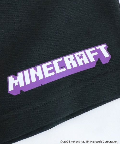 RUGGEDWORKS(ラゲッドワークス)の「《マインクラフト》キッズ キャラクターポケット ハーフパンツ スポーツ裏毛(スウェットパンツ・キッズ・スミクロ/ブラック・110/160/150/140/130/120)」の16枚目の写真