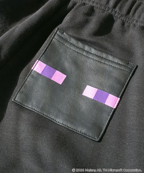 RUGGEDWORKS(ラゲッドワークス)の「《マインクラフト》キッズ キャラクターポケット ハーフパンツ スポーツ裏毛(スウェットパンツ・キッズ・スミクロ/ブラック・110/160/150/140/130/120)」の17枚目の写真