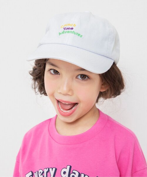 BREEZE（ブリーズ）の「ロゴ刺繍キャップ（キャップ・キッズ・オフホワイト/ブルー/レッド/グリーン・58/54/50）」の2枚目の写真