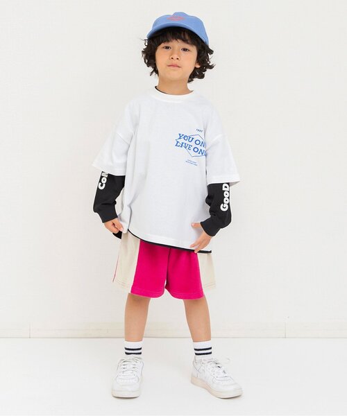 BREEZE（ブリーズ）の「ロゴ刺繍キャップ（キャップ・キッズ・オフホワイト/ブルー/レッド/グリーン・58/54/50）」の7枚目の写真