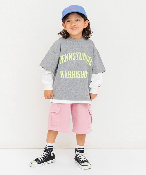 BREEZE（ブリーズ）の「ロゴ刺繍キャップ（キャップ・キッズ・オフホワイト/ブルー/レッド/グリーン・58/54/50）」の8枚目の写真