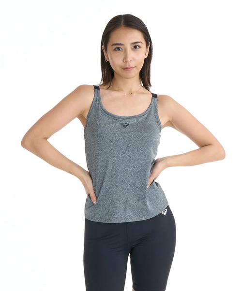 ROXY（ロキシー）の「ROXY ウィメンズ FITNESS MY 1ST ROXY TANK その他トップス 【2026年春夏モデル】/ロキシー水陸両用キャミタンク（その他トップス・レディース・グリーン/パープル/ブラック/グレー・SMALL/MEDIUM/LARGE）」の2枚目の写真