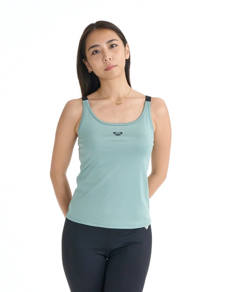 ROXY（ロキシー）の「ROXY ウィメンズ FITNESS MY 1ST ROXY TANK その他トップス 【2026年春夏モデル】/ロキシー水陸両用キャミタンク（その他トップス・レディース・グリーン/パープル/ブラック/グレー・SMALL/MEDIUM/LARGE）」の3枚目の写真