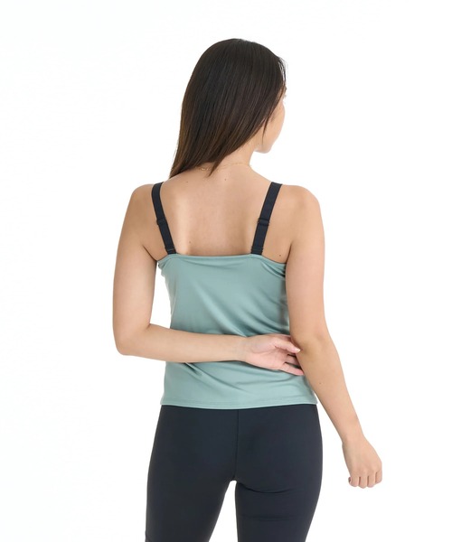 ROXY（ロキシー）の「ROXY ウィメンズ FITNESS MY 1ST ROXY TANK その他トップス 【2026年春夏モデル】/ロキシー水陸両用キャミタンク（その他トップス・レディース・グリーン/パープル/ブラック/グレー・SMALL/MEDIUM/LARGE）」の10枚目の写真