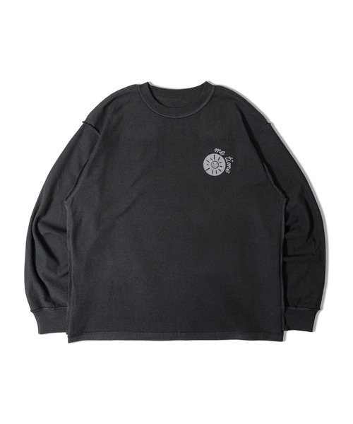 Mountain Mania(マウンテンマニア)の「MOUNTAIN MANIA BL リバーシブルロンTEE(Tシャツ/カットソー・メンズ・チャコール/ブラック/ベージュ・L/M/XL)」の6枚目の写真