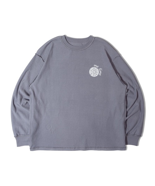 Mountain Mania(マウンテンマニア)の「MOUNTAIN MANIA BL リバーシブルロンTEE(Tシャツ/カットソー・メンズ・チャコール/ブラック/ベージュ・L/M/XL)」の11枚目の写真