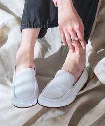inter-chaussures | 【FABIO RUSCONI】オブリークトウエナメルローファー(F61630)(ローファー)