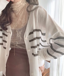 Java（ジャバ）の「ニットカーディガン（カーディガン/ボレロ）」