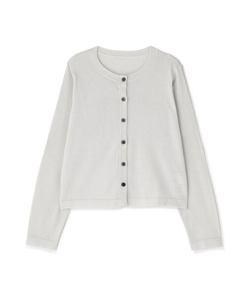 NATURAL BEAUTY BASIC(ナチュラルビューティーベーシック)の「◇ベーシックカーディガン(カーディガン/ボレロ・レディース・イエロー/ピンク/ホワイト系その他/ブラック・FREE)」の10枚目の写真