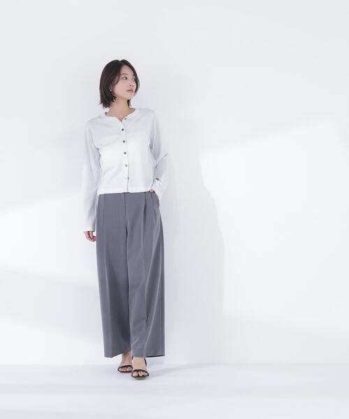 NATURAL BEAUTY BASIC(ナチュラルビューティーベーシック)の「◇ベーシックカーディガン(カーディガン/ボレロ・レディース・イエロー/ピンク/ホワイト系その他/ブラック・FREE)」の11枚目の写真