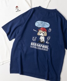 【a-r】〔RedCapGirl/レッドキャップガール〕アソートイラスト 二頭身 シルキータッチ半袖Tシャツ 接触冷感/ストレッチ