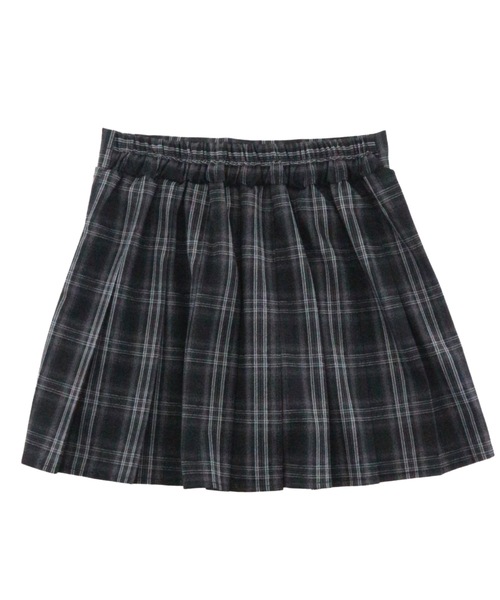 ALLuRing ChaRm(アリュリングチャーム)の「Check Pleated Mini Skirt / チェックプリーツミニスカート(スカート・レディース・ブラック/レッド・FREE)」の7枚目の写真