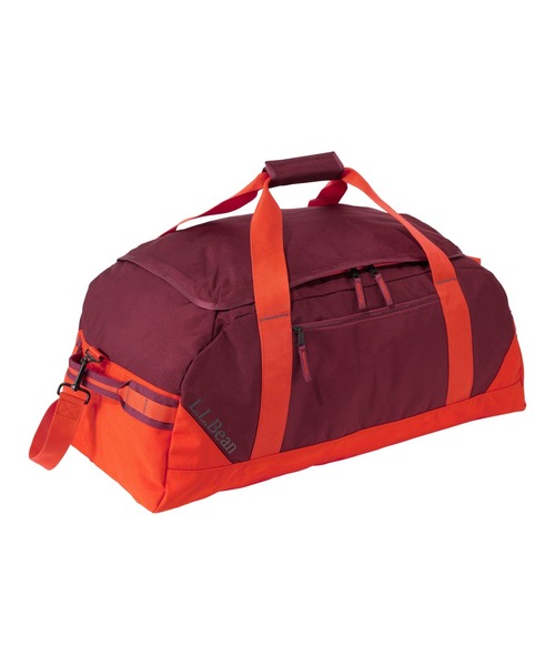 L.L.Bean(エルエルビーン)の「アドベンチャー・ダッフル、ラージ 70L(ボストンバッグ・レディース・ネイビー/ブルーグリーン/ブラック/グリーン/レッド系・ONE SIZE)」の5枚目の写真