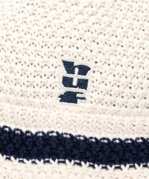 HUF(ハフ)の「MEGABLAST KNIT BUCKET HAT(ハット・メンズ・ベージュ系その他/パープル/ブラック・O/S)」の22枚目の写真