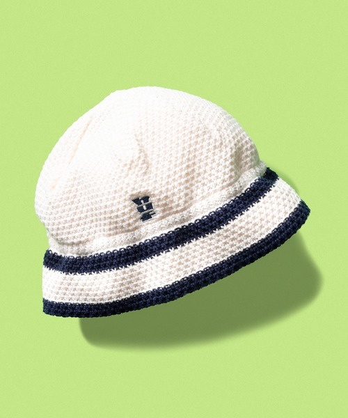 HUF(ハフ)の「MEGABLAST KNIT BUCKET HAT(ハット・メンズ・ベージュ系その他/パープル/ブラック・O/S)」の7枚目の写真