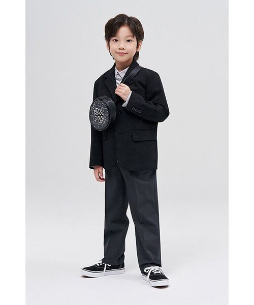 MUSINSA STANDARD KIDS（ムシンサスタンダードキッズ）の「オーバーサイズプレッピーニットベスト[ミディアムグレー]（ニット/セーター・レディース・その他・100/110/120/130/140/150/160）」の11枚目の写真