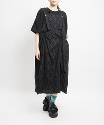 gomme（ゴム）の「オクタゴンジャンパースカート（ジャンパースカート）」