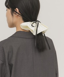 KBF | リボン付きシュシュ(ヘアゴム)