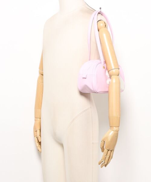 PUMA（プーマ）の「《PUMA》PUMA MINI ｸﾞﾘｯﾌﾟﾊﾞｯｸﾞ（ハンドバッグ・レディース・ピンク・フリー）」の5枚目の写真
