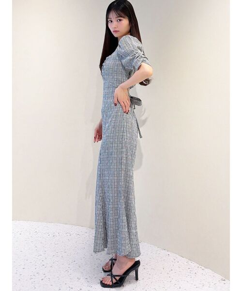 RESEXXY（リゼクシー）の「バックオープンマーメイドワンピース（ワンピース・レディース・その他1/レッド/ホワイト・FREE）」の9枚目の写真