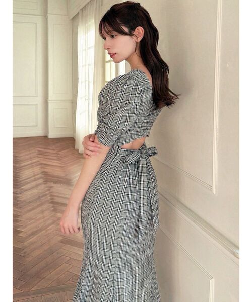 RESEXXY（リゼクシー）の「バックオープンマーメイドワンピース（ワンピース・レディース・その他1/レッド/ホワイト・FREE）」の19枚目の写真