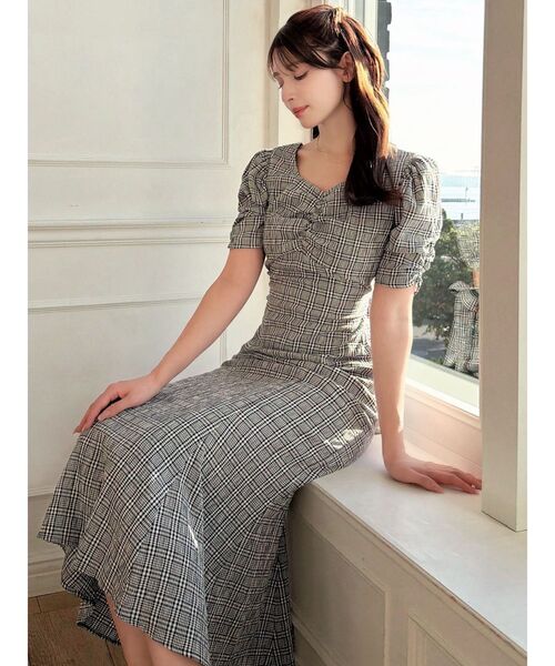 RESEXXY（リゼクシー）の「バックオープンマーメイドワンピース（ワンピース・レディース・その他1/レッド/ホワイト・FREE）」の20枚目の写真