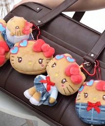 sanrio（サンリオ）の「【sanrio/サンリオ】日焼けキティ&クロミ＆マイメロ カラビナ付き マスコットポーチ（キーホルダー）」