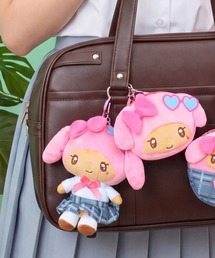 sanrio（サンリオ）の「【sanrio/サンリオ】日焼けキティ&クロミ＆マイメロ カラビナ付き マスコットポーチ（キーホルダー）」