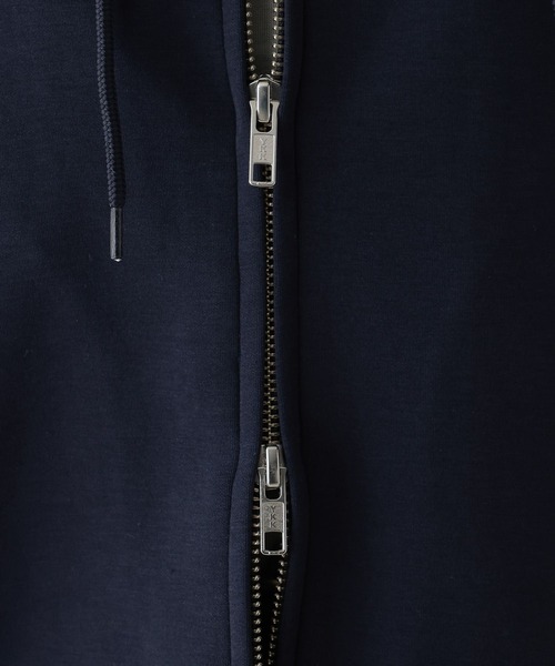 RAGEBLUE(レイジブルー)の「<POLO BCS/ポロ・ビーシーエス>別注/ショート丈ポンチZIPパーカー(パーカー・レディース・ライトピンク/オフホワイト/ネイビー・FREE)」の10枚目の写真