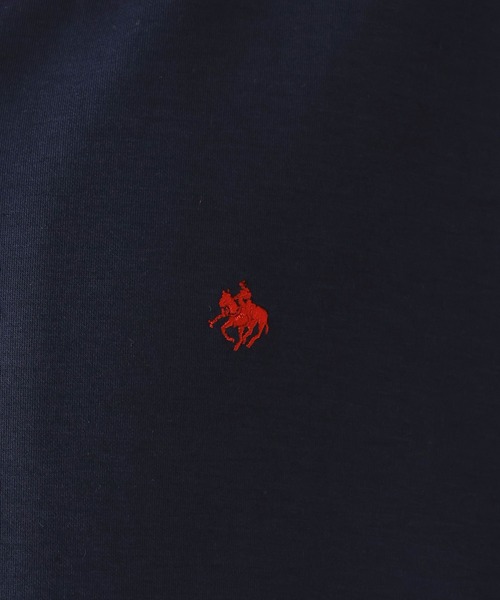 RAGEBLUE(レイジブルー)の「<POLO BCS/ポロ・ビーシーエス>別注/ショート丈ポンチZIPパーカー(パーカー・レディース・ライトピンク/オフホワイト/ネイビー・FREE)」の12枚目の写真