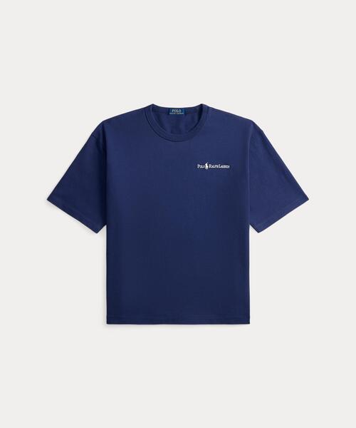 リラックス フィット ロゴ ジャージー Tシャツ（Tシャツ/カットソー