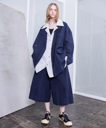 VOAAOV（ヴォアーブ）の「【VOAAOV】TWEED / STRIPE - SET UP Wide Cropped Pants（その他パンツ）」