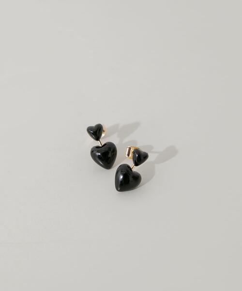ダブルハートピアス（ピアス（両耳用））｜SMELLY（スメリー）の
