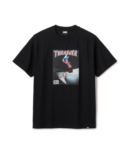 FTC（エフティーシー）の「"FTC x THRASHER" COVER TEE（Tシャツ/カットソー・メンズ・グレー系その他/ブラック/ホワイト・LARGE/X-LARGE/MEDIUM）」の2枚目の写真