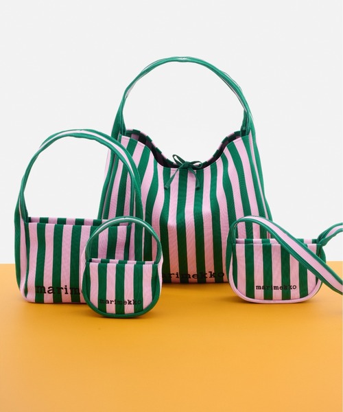 marimekko(マリメッコ)の「【ZOZO限定】Merirosvo / Knitted Crossbody Shoulderbag(ショルダーバッグ・レディース・ブルー/ピンク系その他・FREE)」の9枚目の写真